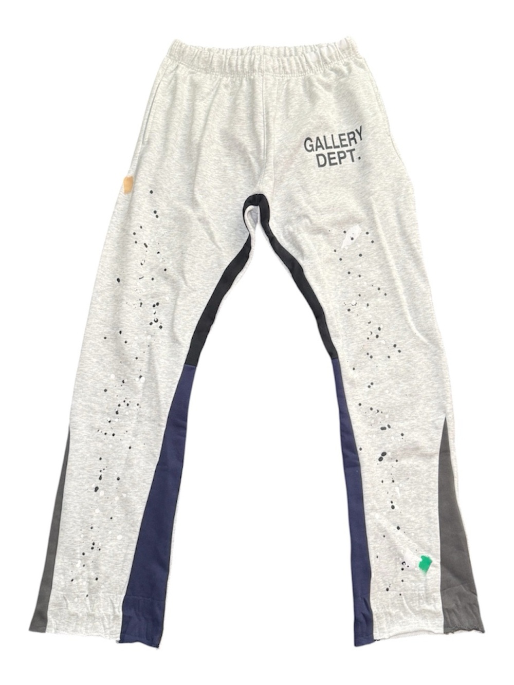 NWT Gallery Dept. Logo Painted Heather Grey Flare Sweatpants